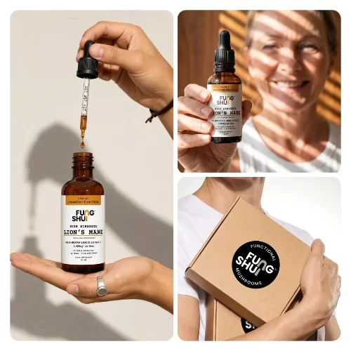 FungShui - High Strength Lions Mane Mushroom Tincture Liquid Extract — image 5