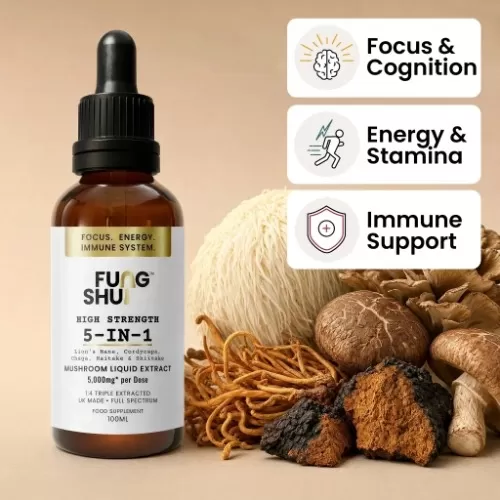 FungShui - High Strength Multi Mushroom Tincture Liquid Extract